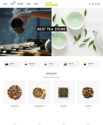 有机茶叶店
