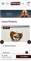 珠宝店、灵性和 Rudraksha 商店